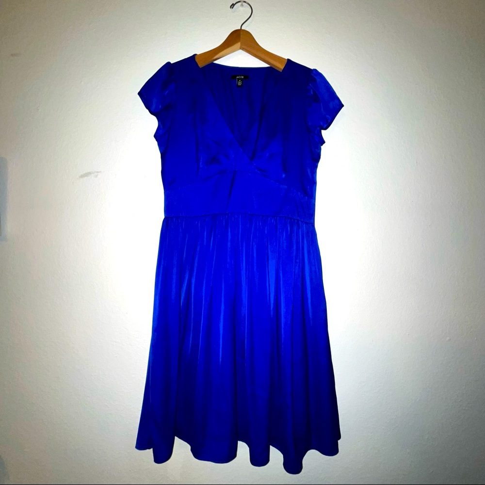 Jacob Royal Blue Wrap Dress